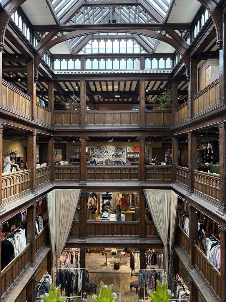 Inside Liberty department store